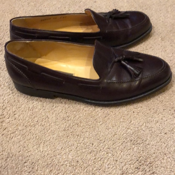Cole Haan Leather Tassel Dress Shoe - Picture 3 of 5